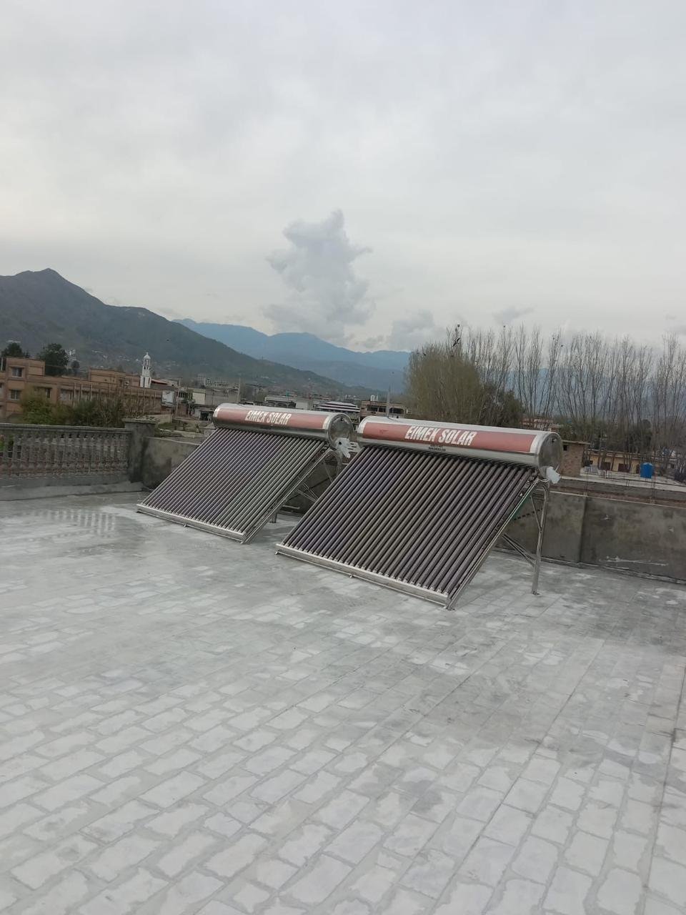 Solar Water Heaters in Northern Pakistan